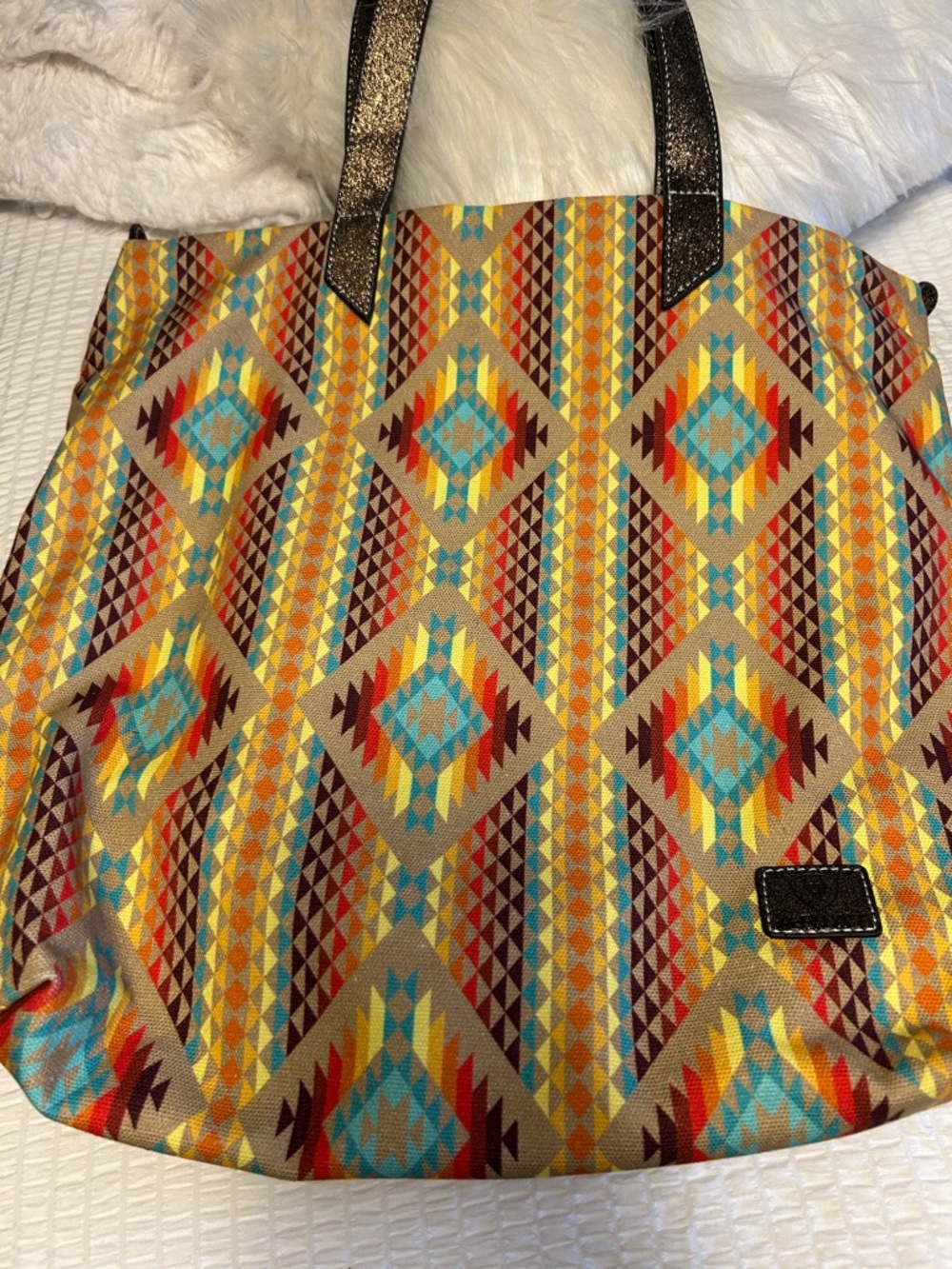 Ariat Pattern Tote Bag - Multicolor